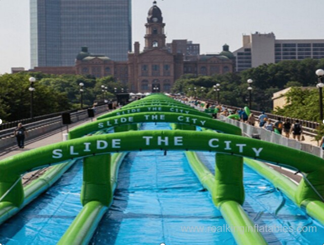 City slide R03 10m~300m any size up to your choose